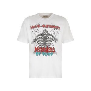 LOCAL AUTHORITY Monsters of Surf Graphic T-Shirt Men WHITE T-Shirts